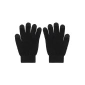 MB7949 Touch-Screen Knitted Gloves - black - S/M