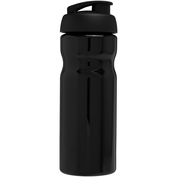 H2O Active® Base 650 ml flip lid sport bottle - Solid black