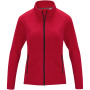 Zelus women's fleece jacket - Red - M
