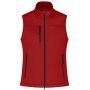 Ladies' Softshell Vest - red - XS