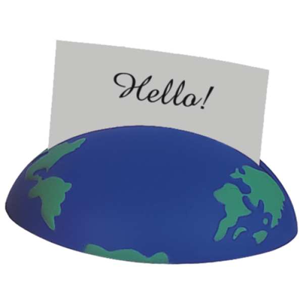 Anti-stress wereldbol papierhouder