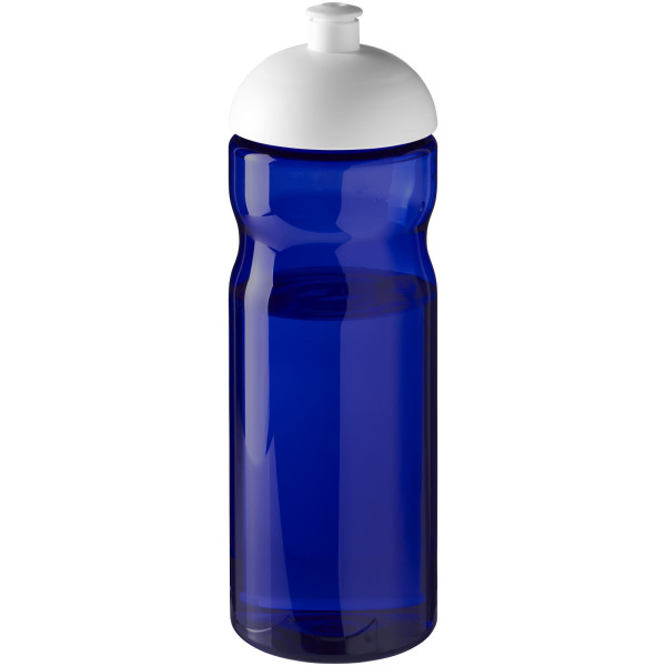H2O Active® Eco Base 650 ml sportfles met koepeldeksel - Blauw/Wit