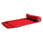 Microfleece sjaal met sierbies Microfleece sjaal met sierbies