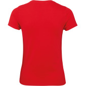 #E150 Ladies' T-shirt Red XXL