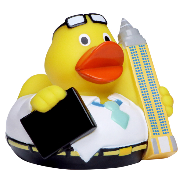 Squeaky duck CityDuck® Frankfurt - multicoloured