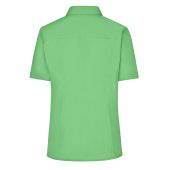 Ladies' Business Shirt Short-Sleeved - lime-green - 3XL