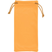 Clean microvezeltasje voor een zonnebril - Neonoranje