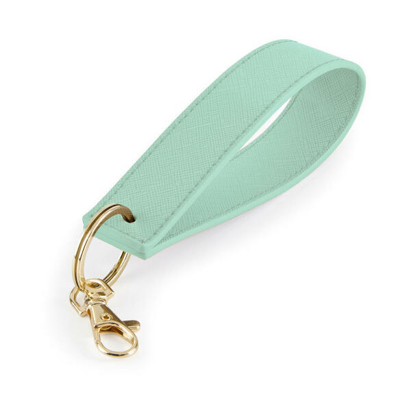 Boutique Wristlet Keyring - Soft Mint - One Size