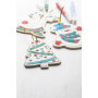 Andoya - Kerstboom versiering, 3 delig.