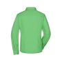 Ladies' Business Shirt Long-Sleeved - lime-green - 3XL