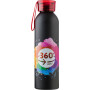 Aluminium fles (650 ml) Henley rood