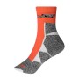 Sport Socks - bright-orange/white - 45-47