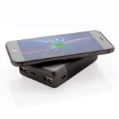 Ultimate 10.000 mAh powerbank met draadloze oplader, zwart