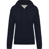 Dames hooded sweater Bio French Navy Heather XS