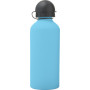 Aluminium bottle Margitte light blue