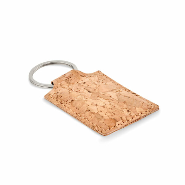 CONCON - Rectangular cork key ring
