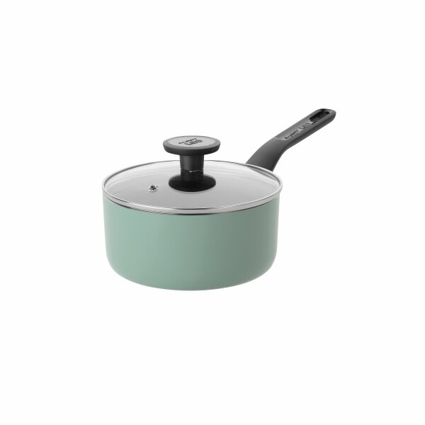 Sauspan met deksel Sage 18 cm - Leo