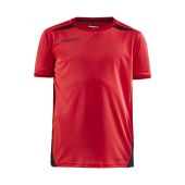 Craft Pro Control Impact ss tee jr br.red/black 158/164