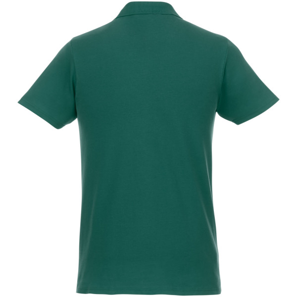 Helios short sleeve men's polo - Forest green - 3XL