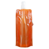 Waterzak met karabijn haak 500 ml leeg Waterzak met karabijn haak 500 ml leeg