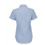 B&C Oxford Shortsleeve Women, Oxford Blue, 6XL