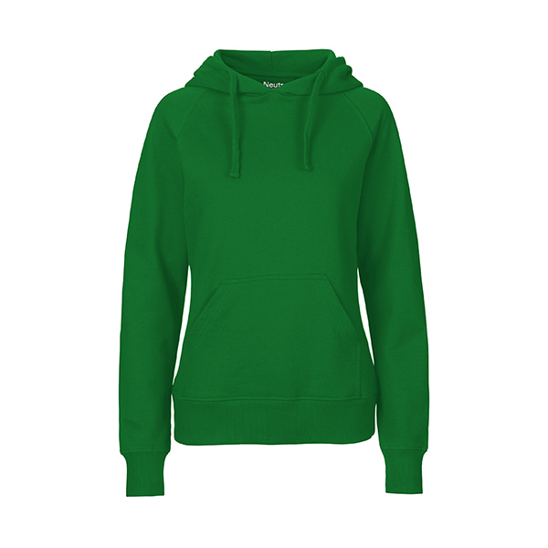 Neutral ladies hoodie-Green-S