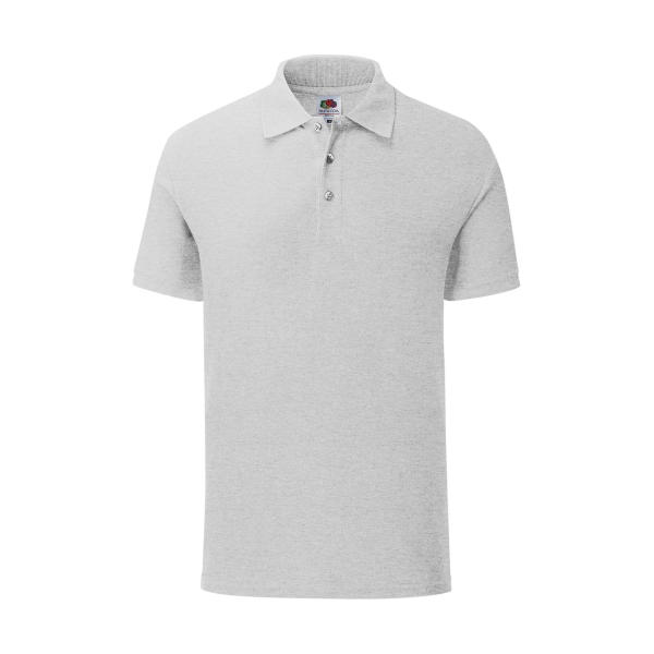 65/35 Tailored Fit Polo - Heather Grey - 3XL