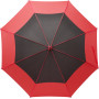 Pongee (190T) stormparaplu Martha rood