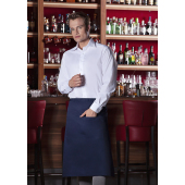 BBSS 3 Bistro Apron Basic with Pocket - navy - Stck