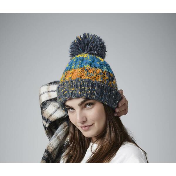 CORKSCREW POM POM BEANIE CORKSCREW POM POM BEANIE