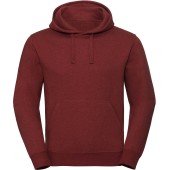 Authentic hooded melange sweatshirt Brick Red Melange 3XL