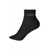 8031 Bio Sneaker Socks zwart 42-44