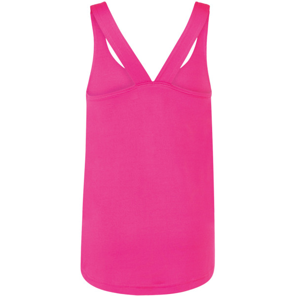 Kids' fashion workout vest Neon Pink 5/6 ans