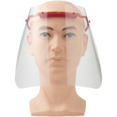 Beschermend gezichtsvizier - Medium - Rood