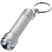 Draco LED sleutelhangerlampje - Zilver