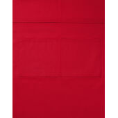 ROME - Medium length Bistro Apron with Pocket - White - One Size