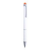 Touchscreen balpen White Color Oranje