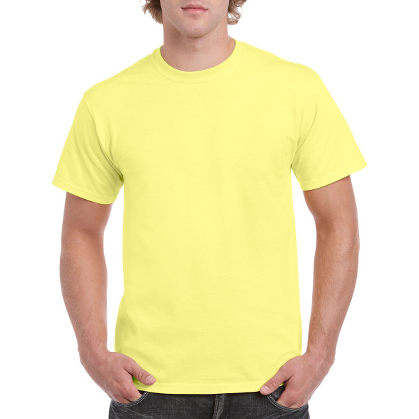 Gildan T-shirt Heavy Cotton for him 393 cornsilk L