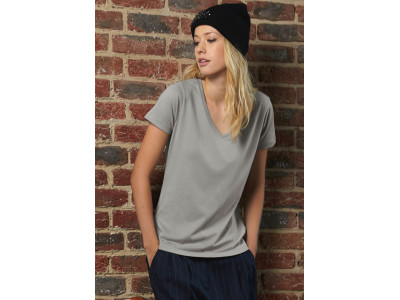 Organic Cotton Inspire V-neck T-shirt / Woman