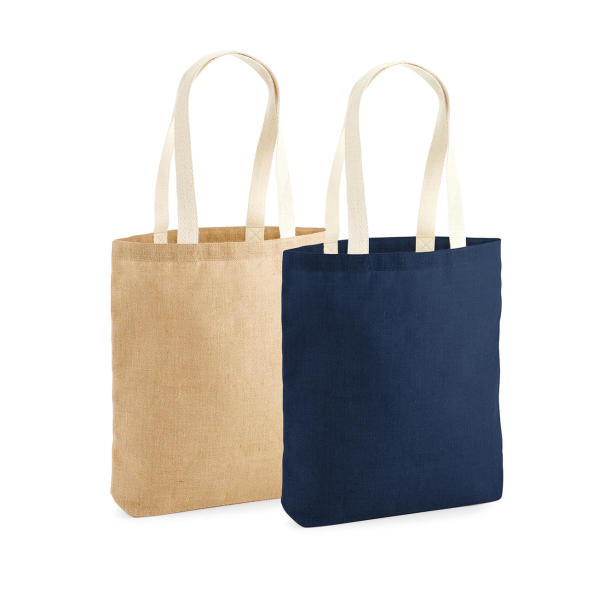 Unlaminated Jute Tote - Natural - One Size