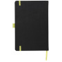 Lasercut A5 notitieboek - Zwart/Lime