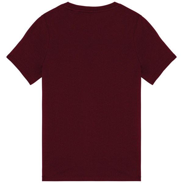 Ecologisch kinder-T-shirt Dark Cherry 12/14 jaar