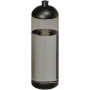 H2O Active® Eco Vibe 850 ml dome lid sport bottle - Charcoal/Solid black