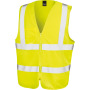 Core Zip ID Safety Tabard Fluorescent Yellow L/XL