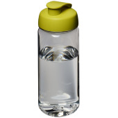 H2O Active® Octave Tritan™ 600 ml sportfles met flipcapdeksel - Transparant/Lime