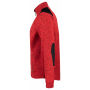 3318 Fleece jacket red XS