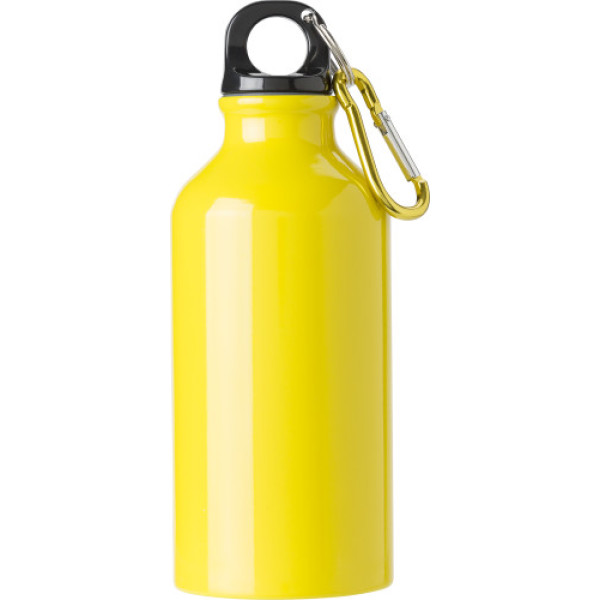 Aluminium bottle yellow