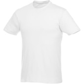 Heros heren t-shirt met korte mouwen - Wit - 5XL