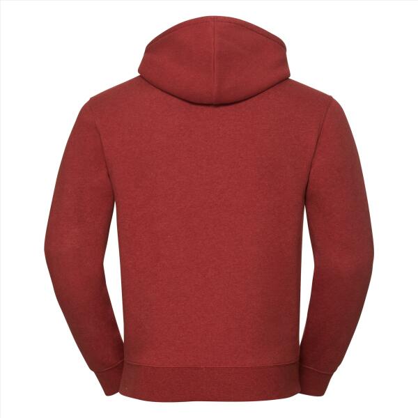RUS Men Authentic Mel. Hooded Sweat, B. Red M, XS