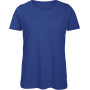 Organic Cotton Inspire Crew Neck T-shirt / Woman Royal Blue S